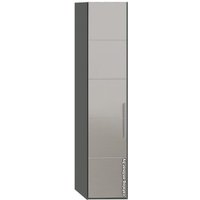 Шкаф-пенал Трия Наоми СМ-208.07.02 L (серый/джут)