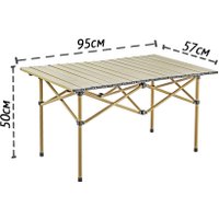 Стол Happy Home HH-049B 95см (бежевый)