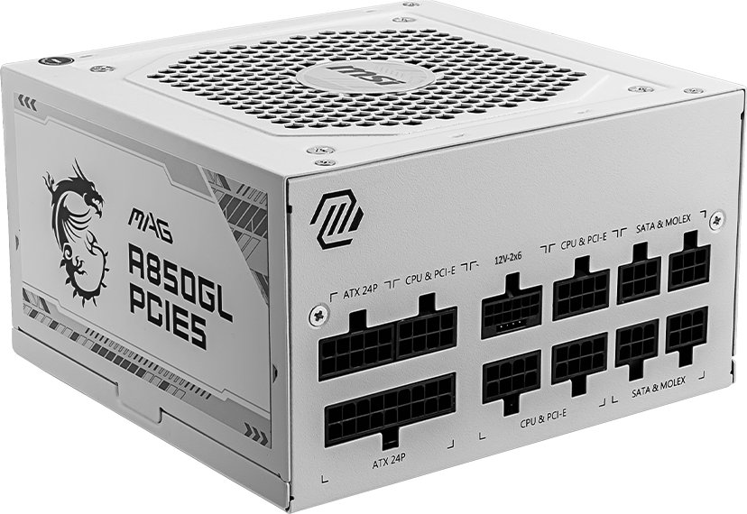 

Блок питания MSI MAG A850GL PCIE5 WHITE