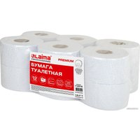 Туалетная бумага Laima Premium 112516 (12 шт, белый)
