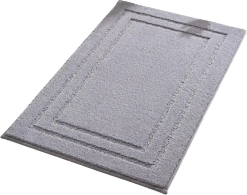 

Коврик для ванной Illu 50x80 2310324 (серый с гранями)