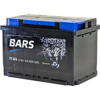 Автомобильный аккумулятор BARS R+ (77 А·ч)