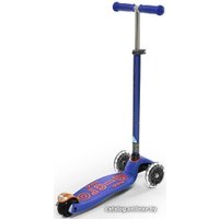 Трехколесный самокат Micro Maxi Deluxe LED (синий)
