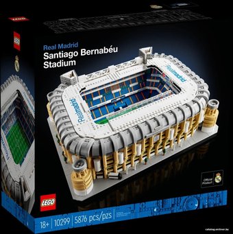Конструктор LEGO Creator Expert 10299 Сантьяго Бернабеу—стадион ФК «Реал Мадрид»