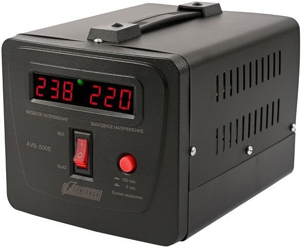 

Стабилизатор напряжения Powerman AVS 500 E Black