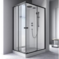 Душевая кабина AM.PM X-Joy 120x80 W94C-403-12080BT (черный матовый/прозрачное стекло)