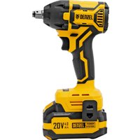 Гайковерт Denzel CIWH-BL-20-350 (с 1-им АКБ, кейс)