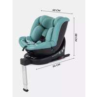 Детское автокресло MOWbaby Stage Isofix AY959 Pro (зеленый)