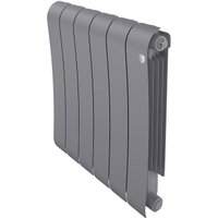 Биметаллический радиатор Royal Thermo Infinity 500 Silver Satin (6 секций)