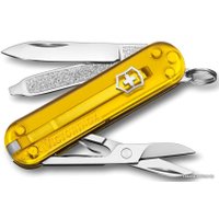Мультитул Victorinox Classic SD Transparent (желтый)