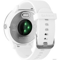 Умные часы Garmin Vivoactive 3 (серебристый/белый)