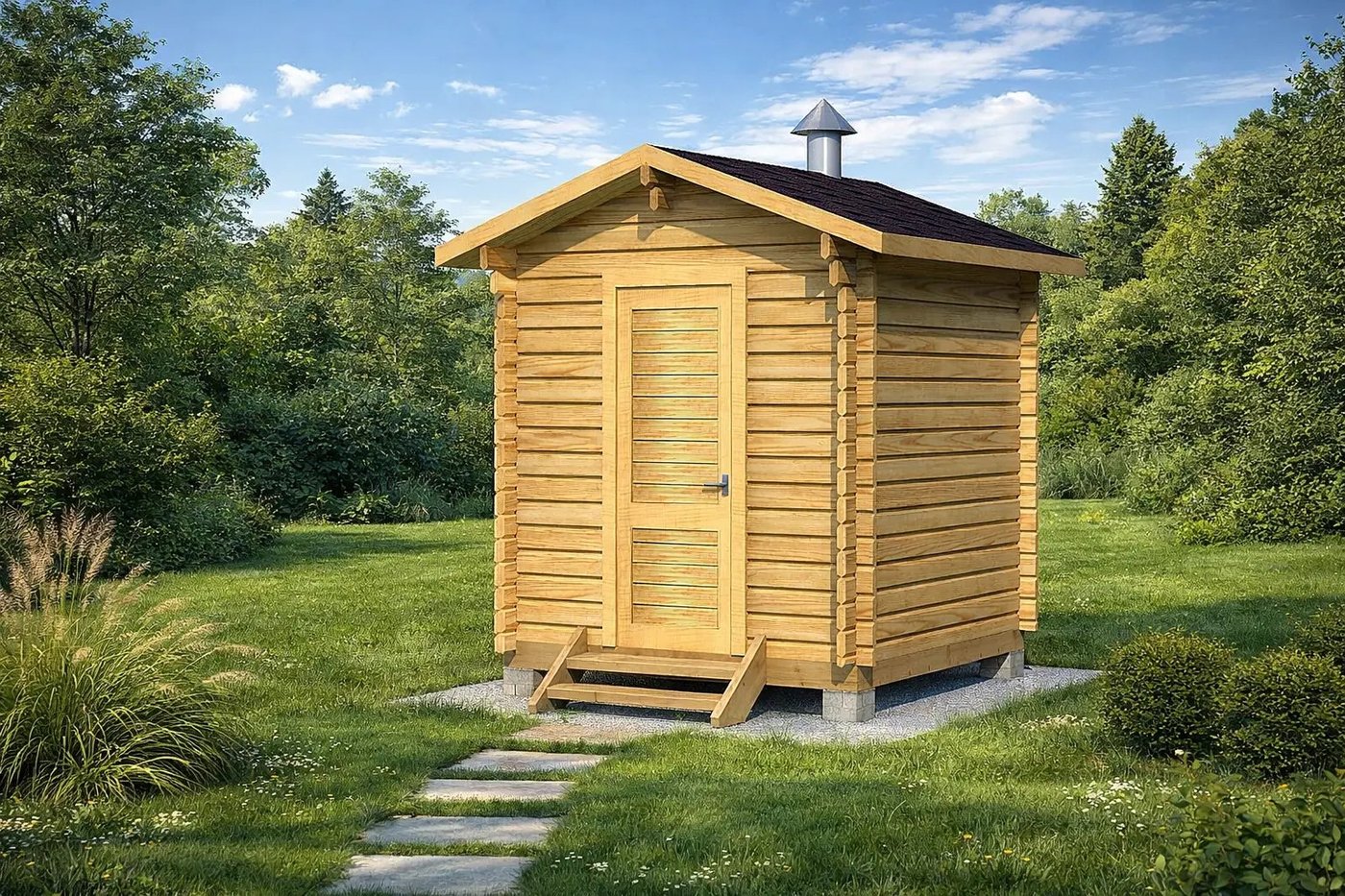 Русская баня Woods Мини 2.5 метра