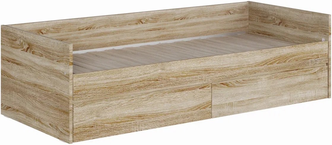 

Кровать с выдвижным спальным местом Mio Tesoro Кастор раздвижная 80x200 2.03.08.130.3 (дуб сонома)
