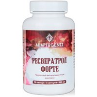 Комплекс Adaptogenzz Ресвератрол 550 мг (75 капсул)