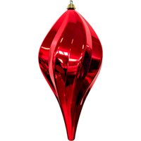 Елочная игрушка GreenTerra Сосулька 60см 202504 (красный)