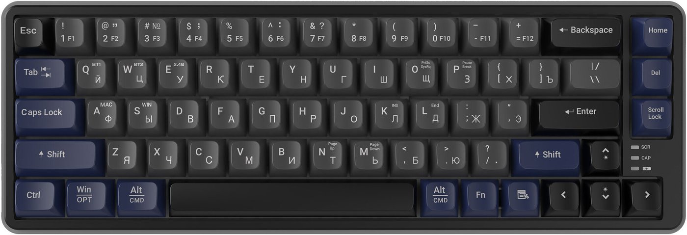 Клавиатура Ritmix RKB-868WBL