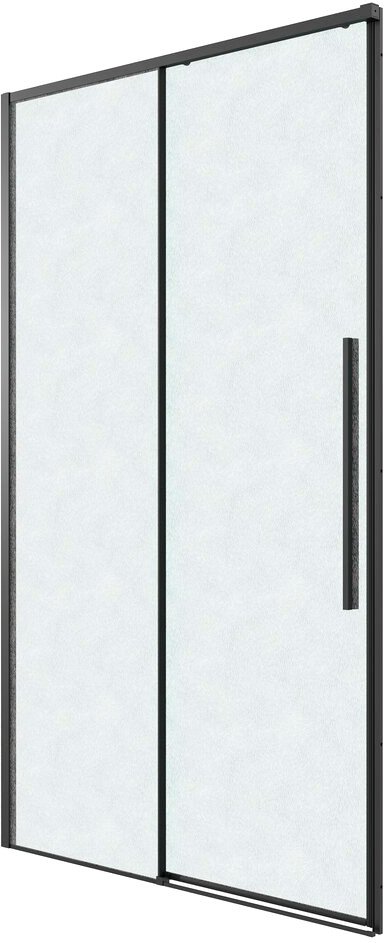 

Душевая дверь Grossman Galaxy 100.K33.01.130.21.02 130x195 (черный матовый/стекло шиншилла)