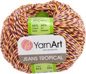 Jeans Tropical 613 50 г 160 м (бордовый; желтый)