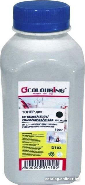 Тонер Colouring CG-TNR-D103-100-P