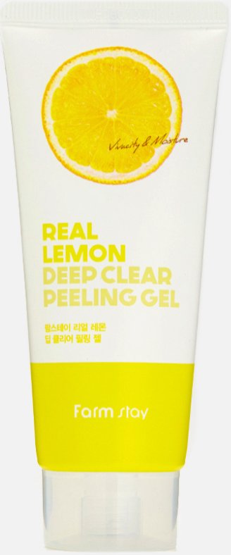 

FarmStay Пилинг для лица Real Lemon Deep Clear Peeling Gel 100 мл