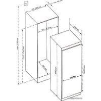 Однокамерный холодильник Weissgauff WRI 178 Fresh Zone