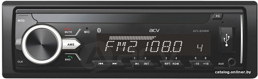 USB-магнитола ACV AVS-824BW