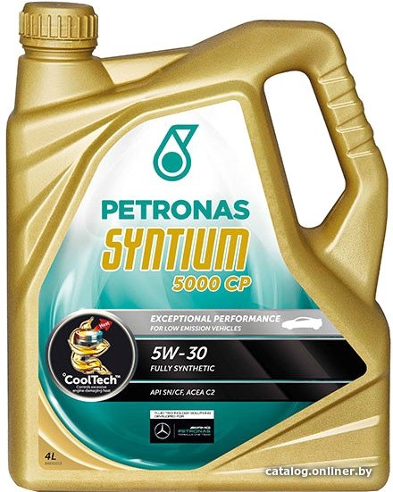 Моторное масло Petronas Syntium 5000 CP 5W-30 4л