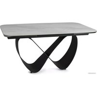 Кухонный стол Signal Infinity ceramic INFINITYBC160 (белый/черный)