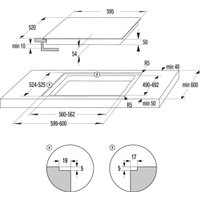 Варочная панель Gorenje G600 GI6432BCWF