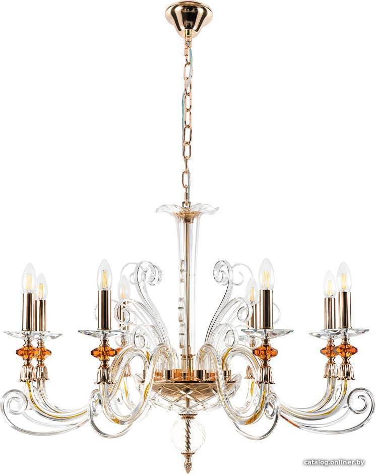 Подвесная люстра Crystal Lux Catarina Sp8 V2 Gold