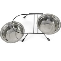Миски на подставке ZooZooZoo на подставке SWT-6010-780 (черный)
