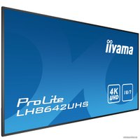 Информационная панель Iiyama ProLite LH8642UHS-B3