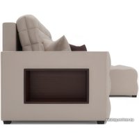 Угловой диван Мебель-АРС Мадрид правый (бархат бежевый Star Velvet 6 Beige)