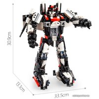 Конструктор CaDa F15 EagleBot радиоуправляемый робот-самолёт 2 в 1 C51030W