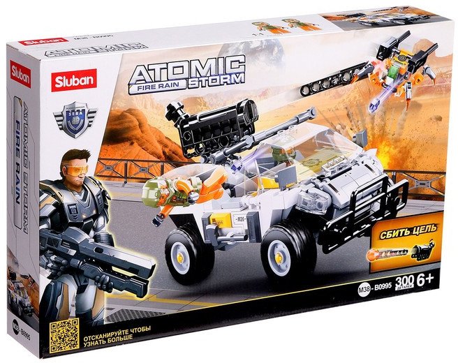 

Конструктор Sluban Космические войны. Багги M38-B0995