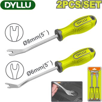 Съемники клипс и обшивки Dyllu DTSS1602 (2 шт)