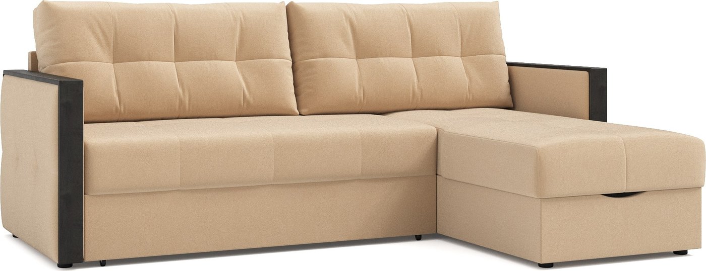 

Угловой диван Mio Tesoro Валенсия (Velutto 59, сван)