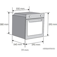 Электрический духовой шкаф Candy FCP605WXL/E