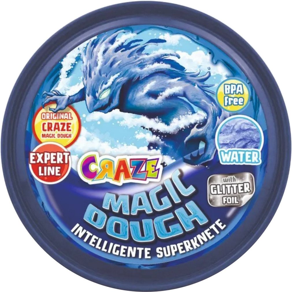 

Тесто для лепки Craze Magic Dough Попрыгунчик Вода 34903.E (голубой)