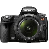 Зеркальный фотоаппарат Sony Alpha SLT-A33L Kit 18-55mm