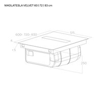 Варочная панель Elica Nikolatesla Velvet BL/A/60 PRF0196869