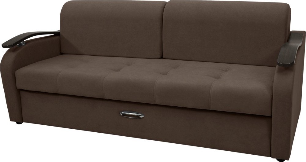 

Диван Сириус Лидер-2 НПБ 215x110 (Eva 26 велюр коричневый)