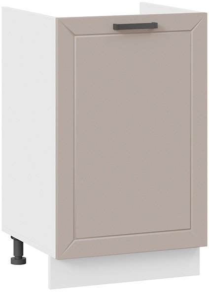 

Шкаф напольный Трия Лорас 1Н5М (белый/холст латте)