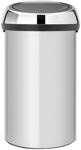 

Мусорное ведро Brabantia Touch Bin 60 л (серый металлик/стальной)