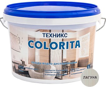 Лазурь Техникс Colorita ВД-АК-1 3 кг (лагуна)