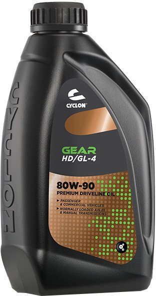 

Трансмиссионное масло Cyclon GEAR 80W-90 HD/GL-4 1л