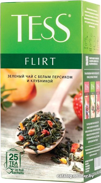 Зеленый чай Tess Flirt 25 шт