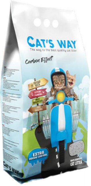 

Наполнитель для туалета Cats Way Carbon Effect 5 л