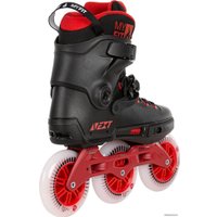 Роликовые коньки Powerslide Next 110 908374 (р. 40-41, черный/красный)