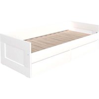 Кровать-тахта Mio Tesoro Сириус раздвижная 80x200 2.02.08.460.1 (белый)